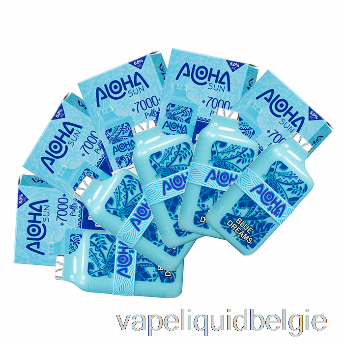 Vape-vloeistof [10-pack] Aloha Sun 7000 Wegwerp